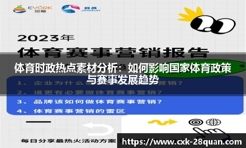 体育时政热点素材分析：如何影响国家体育政策与赛事发展趋势
